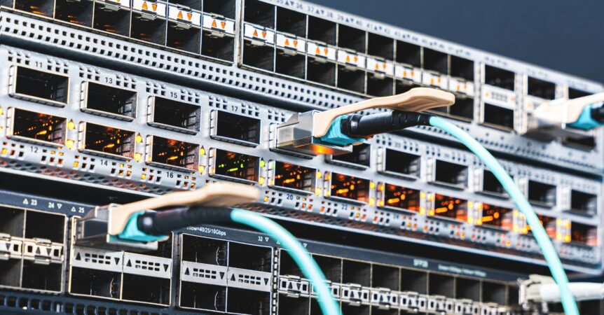 Abstract cybersecurity network background representing NDcPP compliance and CC:2022 transition.