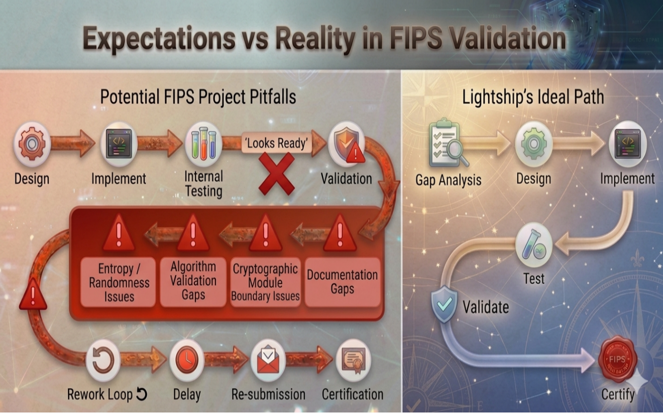 FIPS Validation Pitfalls—and How to Avoid Costly Delays | Lightship ...